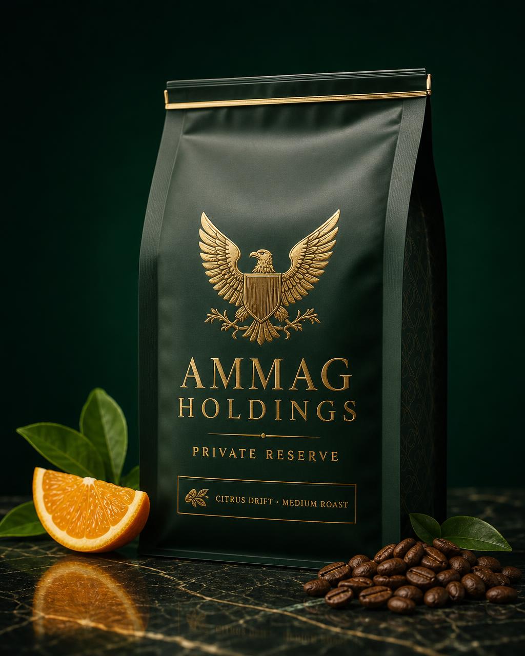 Ammag Holdings Private Reserve Citrus Drift coffee bag